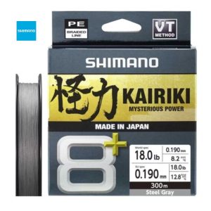 SHIMANO HILO KAIRIKI 8+ 0.13MM 150MGRAY